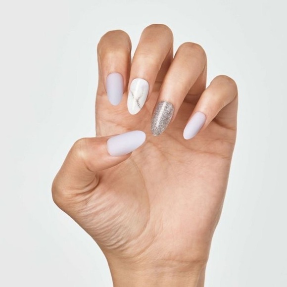 imPRESS Other - imPress Medium Purple Marble Press On Nails